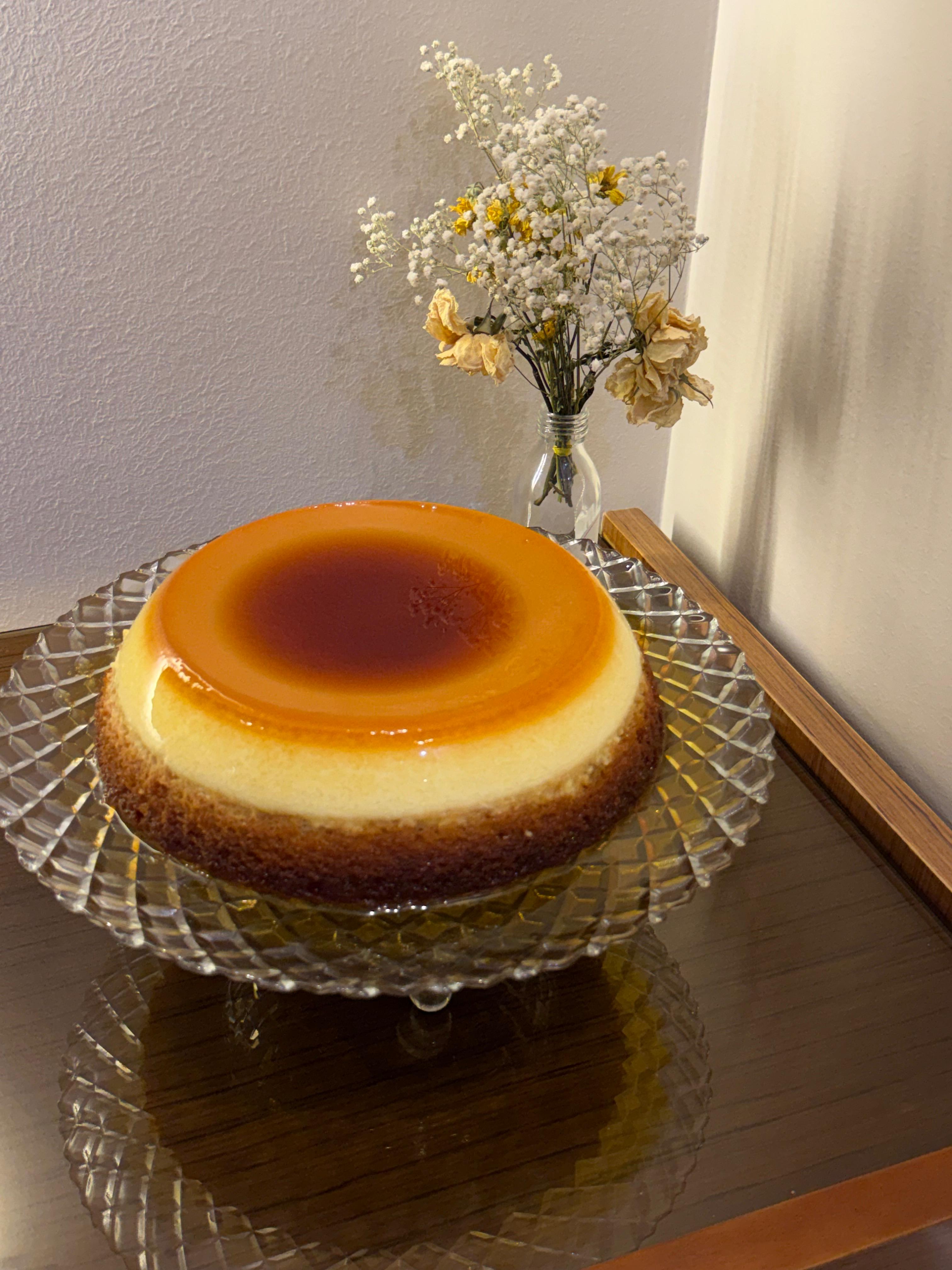 Qudrt Qader ( Chocoflan) Vanilla size 24cm